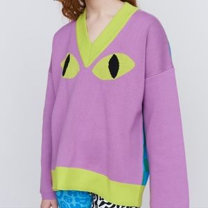 Brand new lazy oaf sweater pastel kawaii goth dollskill dopamine dressing